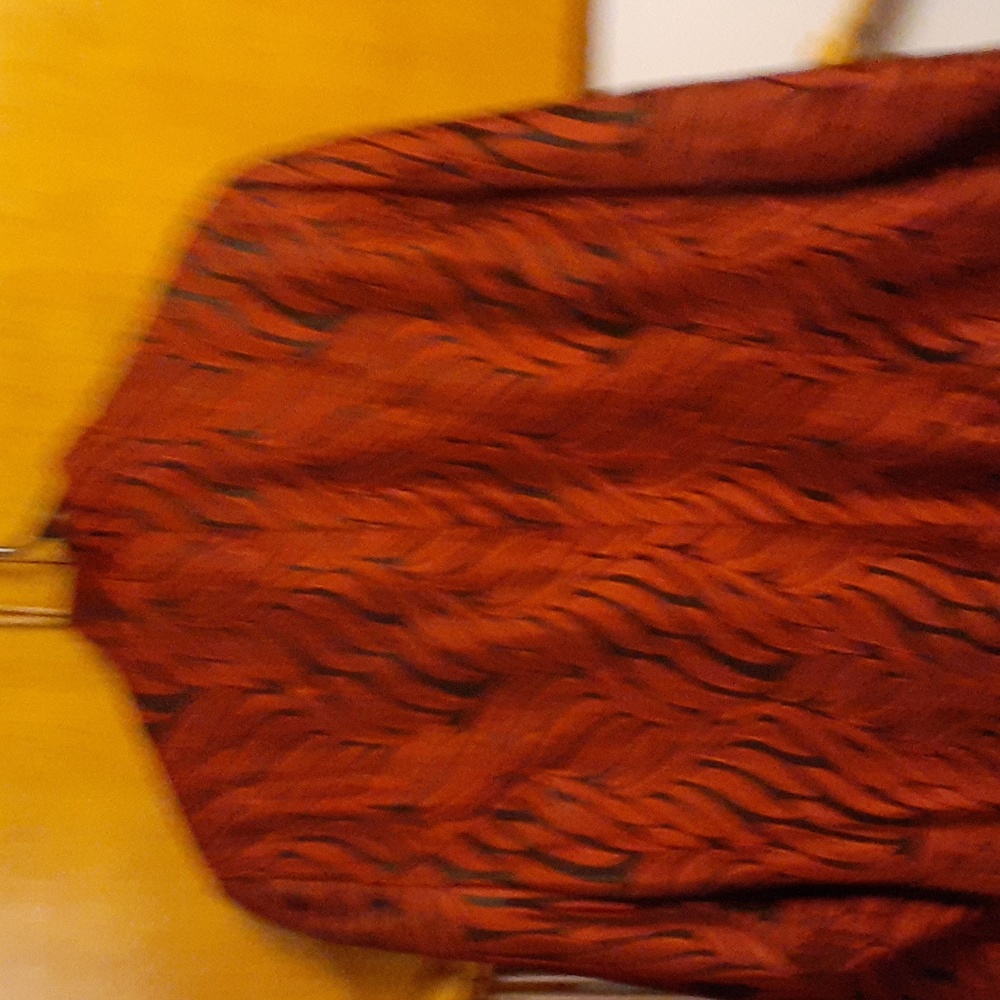 dress barn  burgandy and black blazer - Picture 4 of 4